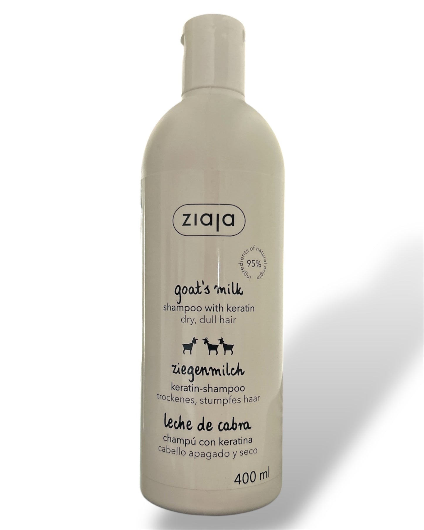 Ziaja - Ziegenmilch Haarshampoo mit Kreatin 400ml