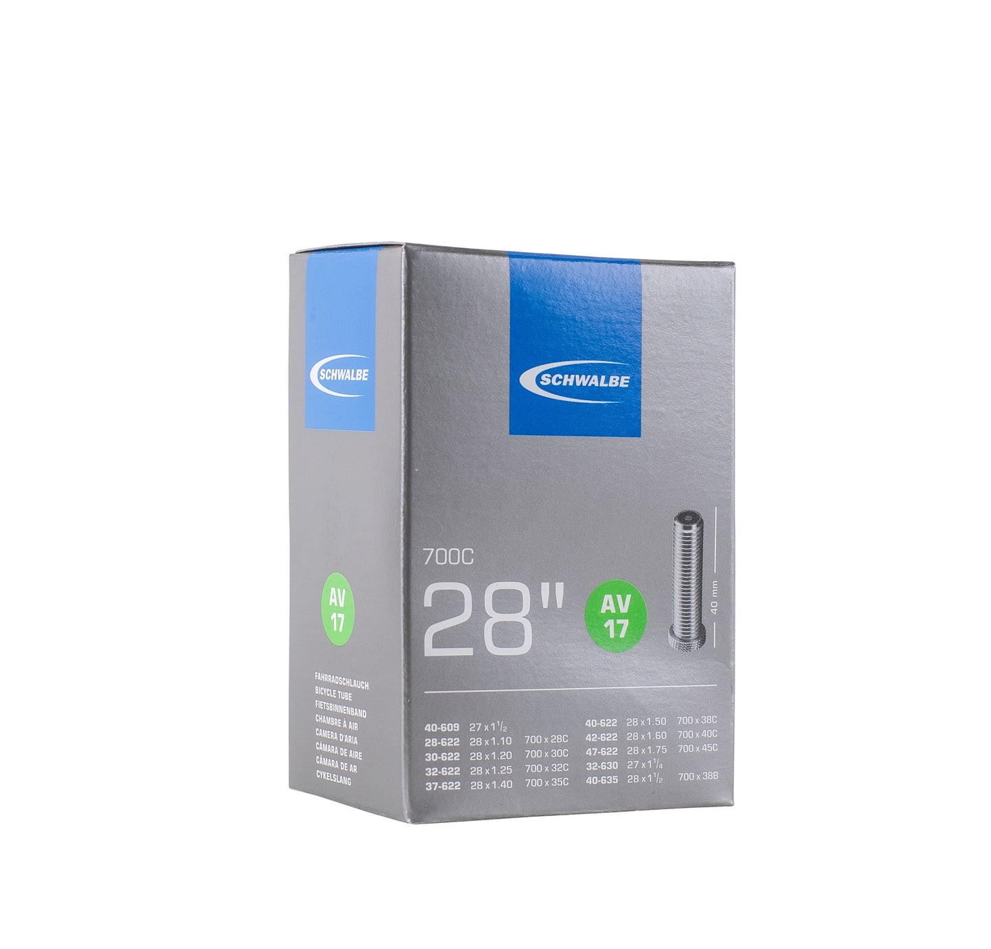 Schlauch Schwalbe AV17 28" Trekking