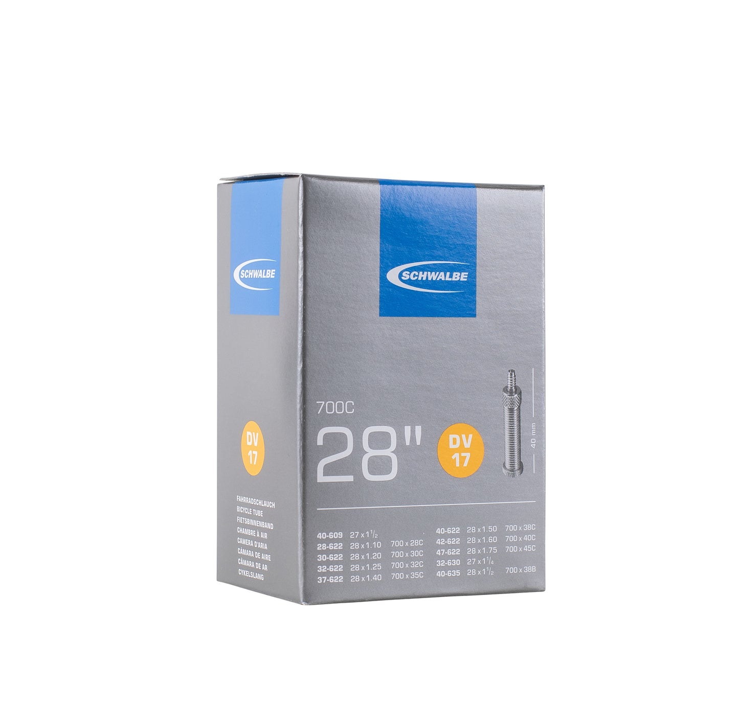 Schlauch Schwalbe DV17 28" Trekking